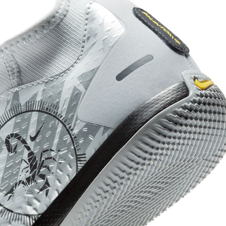 Nike Phantom Gt Academy Df Se Ic Jr DA2288-001 jalkapallokengät hopea hopea 1