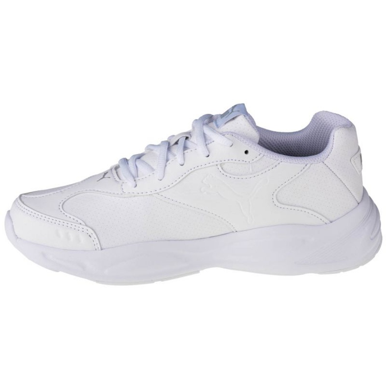 Puma 90S Runner Sl Jr 372929 01 valkoinen tummansininen 1
