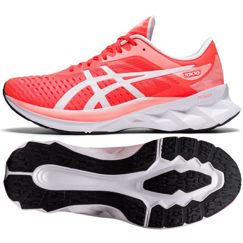 Asics Novablast Tokyo W 1012A941-600 vaaleanpunainen 1