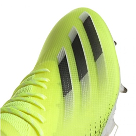 Adidas X Ghosted.1 Fg M FW6898 jalkapallokengät vihreä, keltainen, neon vihreä 3