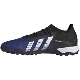 Adidas Predator Freak .3 L Tf M FY0616 jalkapallokengät valkoinen, musta, laivastonsininen tummansininen 1