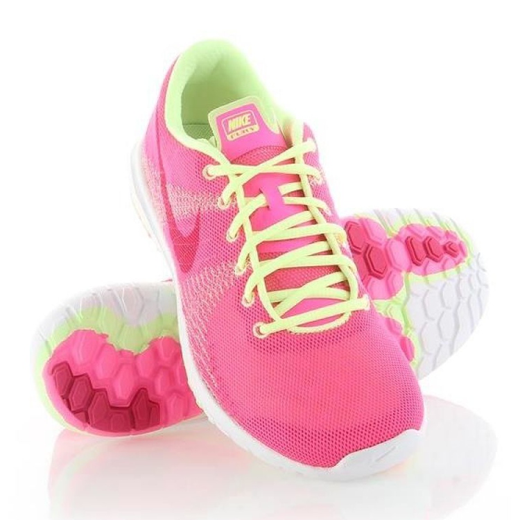 Nike Flex Fury (GS) W 705460-600 vaaleanpunainen 1