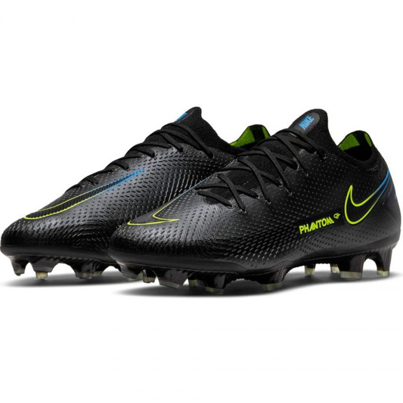 Nike Phantom Gt Elite Fg M CK8439-090 jalkapallokengät monivärinen musta 1
