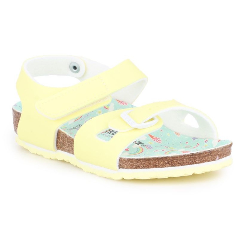 Birkenstock Colorado Kids Bs 1016039 musta keltainen 1