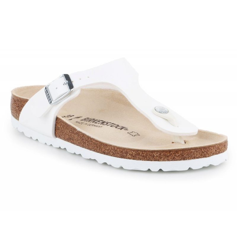 Birkenstock Gizeh Bs W 0043733 valkoinen vaaleanpunainen 1