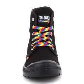 Kengät Palladium Pampa Pride Black / Rainbow W 76521-054-M musta 2