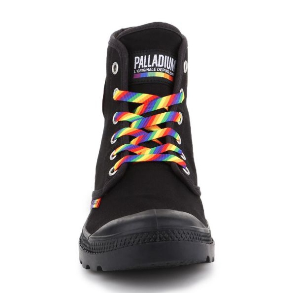 Kengät Palladium Pampa Pride Black / Rainbow W 76521-054-M musta 2