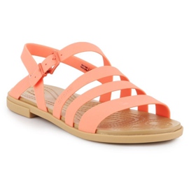 Crocs Tulum Sandaalit W 206107-82R vaaleanpunainen 1