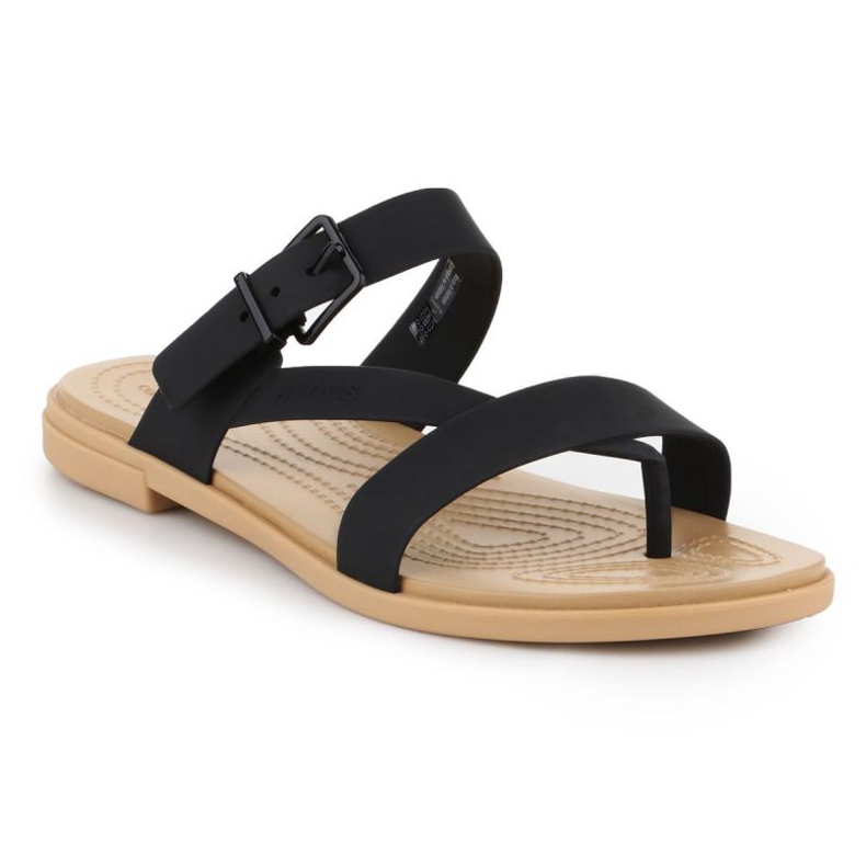 Crocs Tulum Toe Post Sandaalit W 206108-00W musta 1