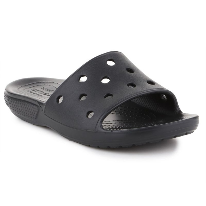 Crocs Classic Slide Black 206121-001 Flip-Flops musta 1