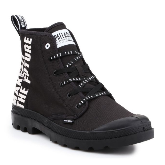 Palladium Pampa Hi Future 76885-008-M -kengät musta 1