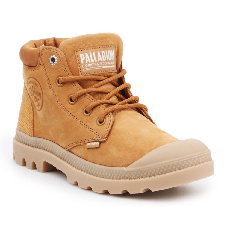 Palladium Pampa Lo Cuff Lea W 95561-717-M kengät ruskea 1