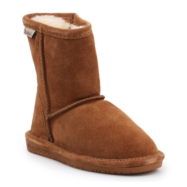 BearPaw Emma Toddler 608TZ Talvikengät ruskea musta 1