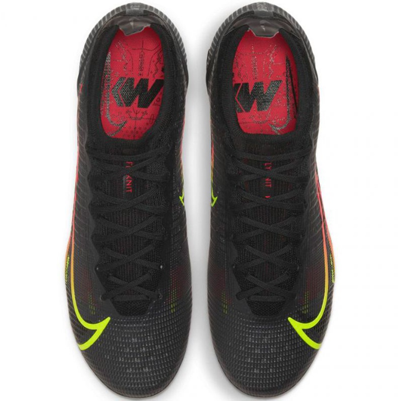 Nike Mercurial Vapor 14 Elite Fg M CQ7635 090 jalkapallokengät monivärinen musta 1