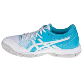 Asics Gel-Rocket 9 W 1072A034-104 valkoinen sininen 1