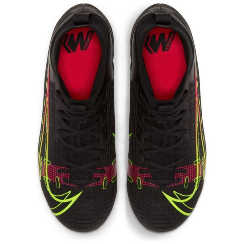 Nike Mercurial Superfly 8 Academy Mg Jr CV1127 090 jalkapallokengät musta musta 1