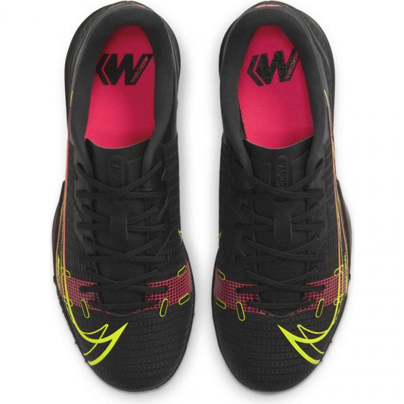 Nike Mercurial Vapor 14 Academy Tf Jr CV0822 090 jalkapallokengät musta musta 1