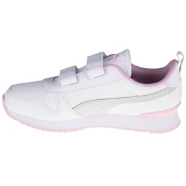 Puma R78 Sl V Ps Jr 374429-04 valkoinen vaaleanpunainen 1