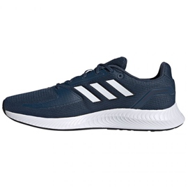 Adidas Runfalcon 2.0 M FZ2807 juoksukengät valkoinen tummansininen 1