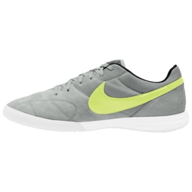 Nike Premier 2 Sala Ic M AV3153 012 jalkapallokengät harmaa vihreä harmaan sävyjä 1