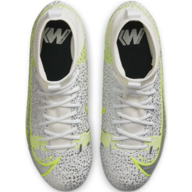 Nike Mercurial Superfly 8 Academy FG / MG Jr CV1127 107 jalkapallokengät harmaa hopea 1