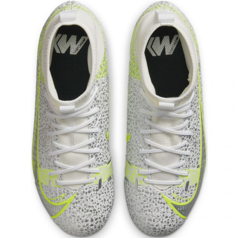 Nike Mercurial Superfly 8 Academy FG / MG Jr CV1127 107 jalkapallokengät harmaa hopea 1