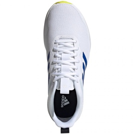 Adidas Fluidstreet M FY8459 juoksukengät valkoinen sininen 1