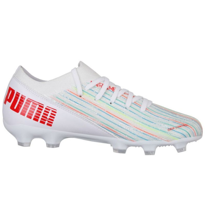 Puma Ultra 3.2 Fg Ag Jr 106360 06 jalkapallokengät monivärinen valkoinen 1
