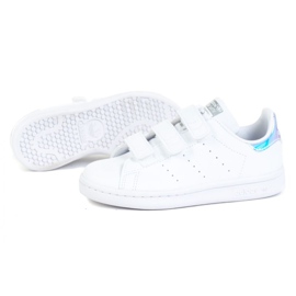 Adidas Stan Smith Cf C Jr FX7539 kengät valkoinen 1