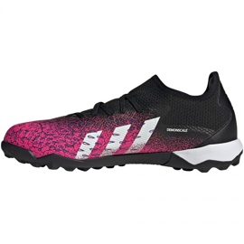 Adidas Predator Freak.3 L Tf M FW7520 jalkapallokengät musta, musta, pinkki musta 1