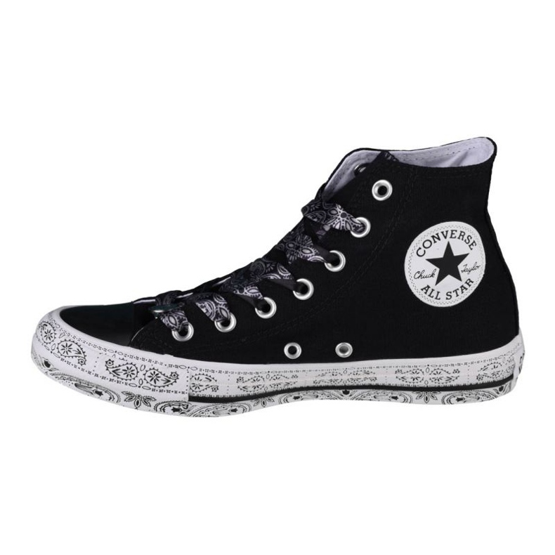Converse X Miley Cyrus Chuck Taylor Hi All Star 162234C -kengät musta 1