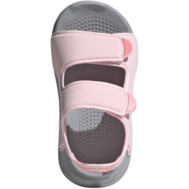 Sandaalit adidas Swim Sandal I Jr FY8065 ['laivastonsininen', 'vaaleanpunainen'] vaaleanpunainen 1