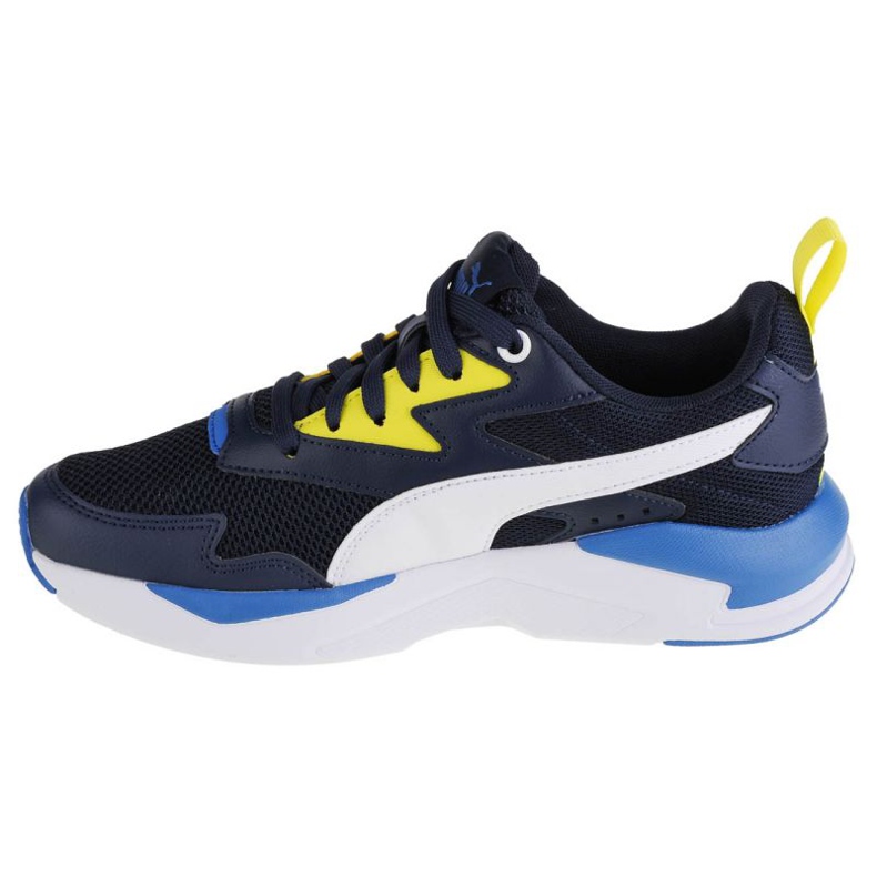 Puma X-Ray Lite W 374393 10 valkoinen tummansininen keltainen 1