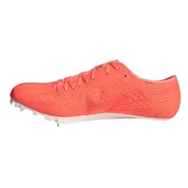 Adidas Adizero Finesse Spikes M EE4598 juoksukengät vaaleanpunainen 1