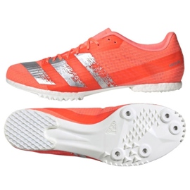 Adidas Adizero Md Spikes EE4605 juoksukengät vaaleanpunainen 1