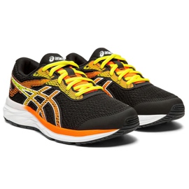 Asics Gel-Excite 6 Gs Jr 1014A079-003 musta oranssi keltainen 1