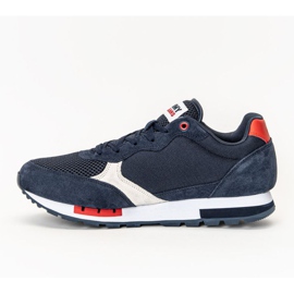Kengät Tommy Hilfiger Jeans Retro Runner Mix M EM0EM00699-C87 valkoinen laivastonsininen 1