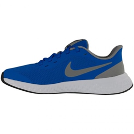 Nike Revolution 5 Gs Jr BQ5671 403 tummansininen sininen 1
