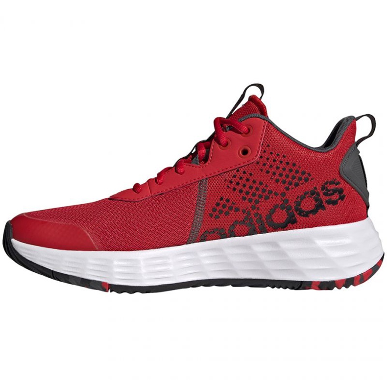 Adidas Ownthegame Sho M H00466 kengät musta punainen 1