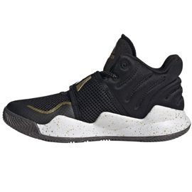 Kengät adidas Deep Threat Primeblue C Jr GZ0111 valkoinen musta 1