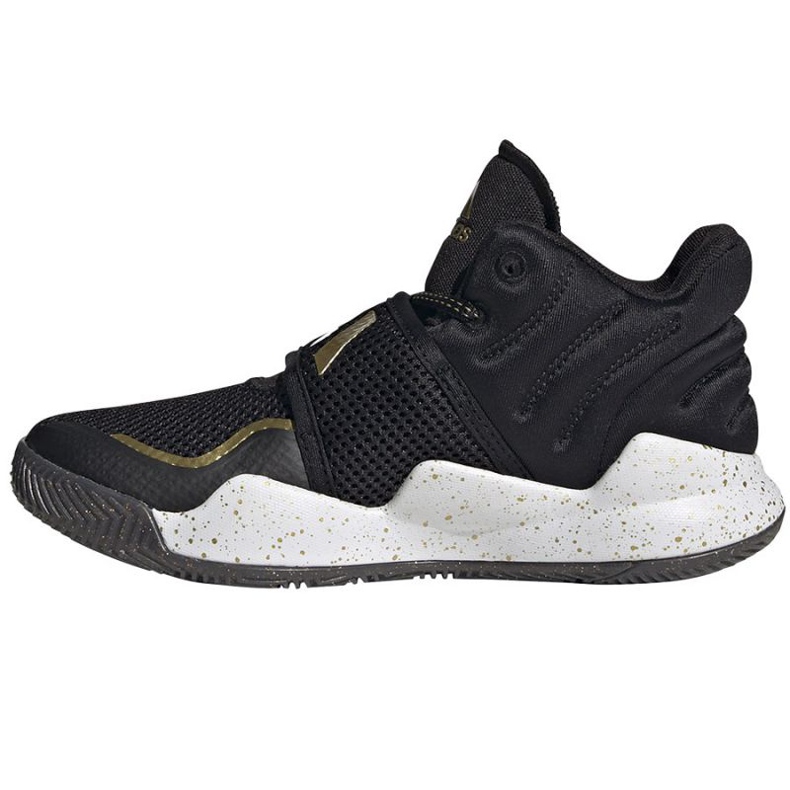 Kengät adidas Deep Threat Primeblue C Jr GZ0111 valkoinen musta 1