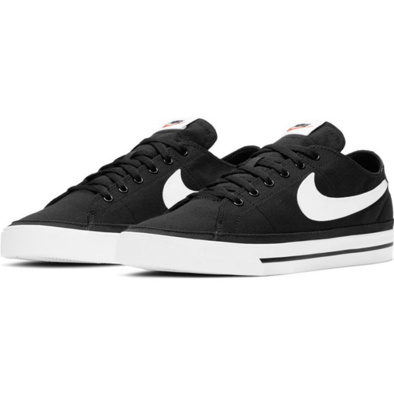 Nike Court Legacy Canvas M CW6539002 musta 1