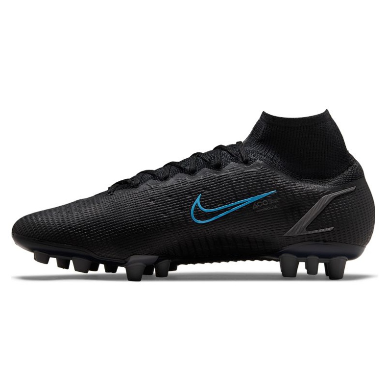 Nike Superfly 8 Elite Ag M CV0956-004 jalkapallokengät musta musta 1