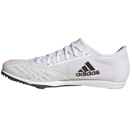 Adidas Distancestar W FY4095 juoksupiikit valkoinen 1