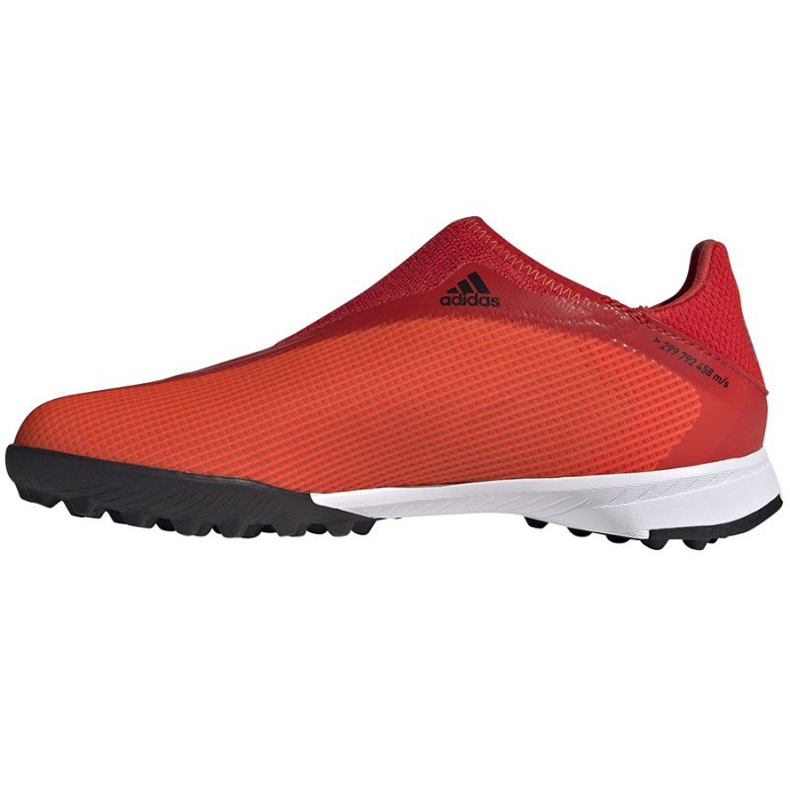 Adidas X Speedflow.3 Ll Tf Jr FY3255 jalkapallokengät monivärinen appelsiinit ja punaiset 1