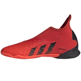 Adidas Predator Freak.3 Ll In Jr FY7870 jalkapallokengät monivärinen appelsiinit ja punaiset 1