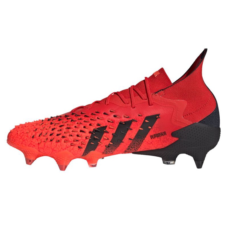 Adidas Predator Freak.1 Sg M FY6269 jalkapallokengät punainen, musta appelsiinit ja punaiset 1