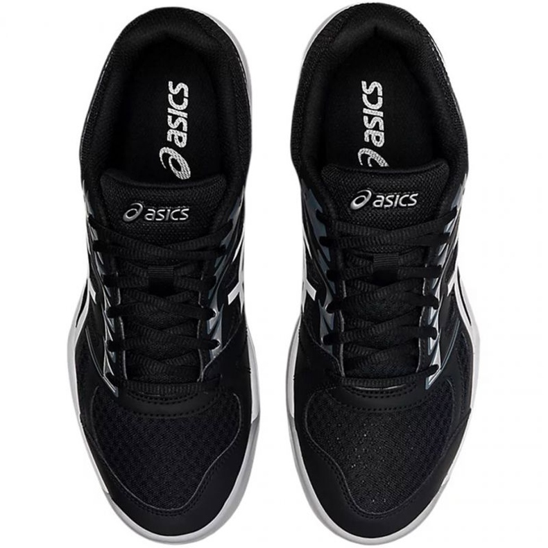 Asics Upcourt 4 M 1071A053 003 lentopallokengät musta musta 1