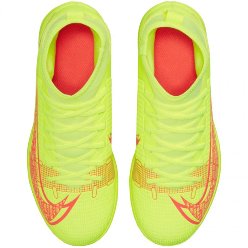 Nike Mercurial Superfly 8 Club Tf Jr CV0795760 jalkapallokengät keltainen keltaiset 1