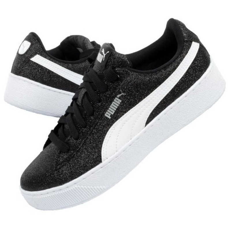 Puma Vikky Platform Glitz Jr 366856 02 musta sininen 1